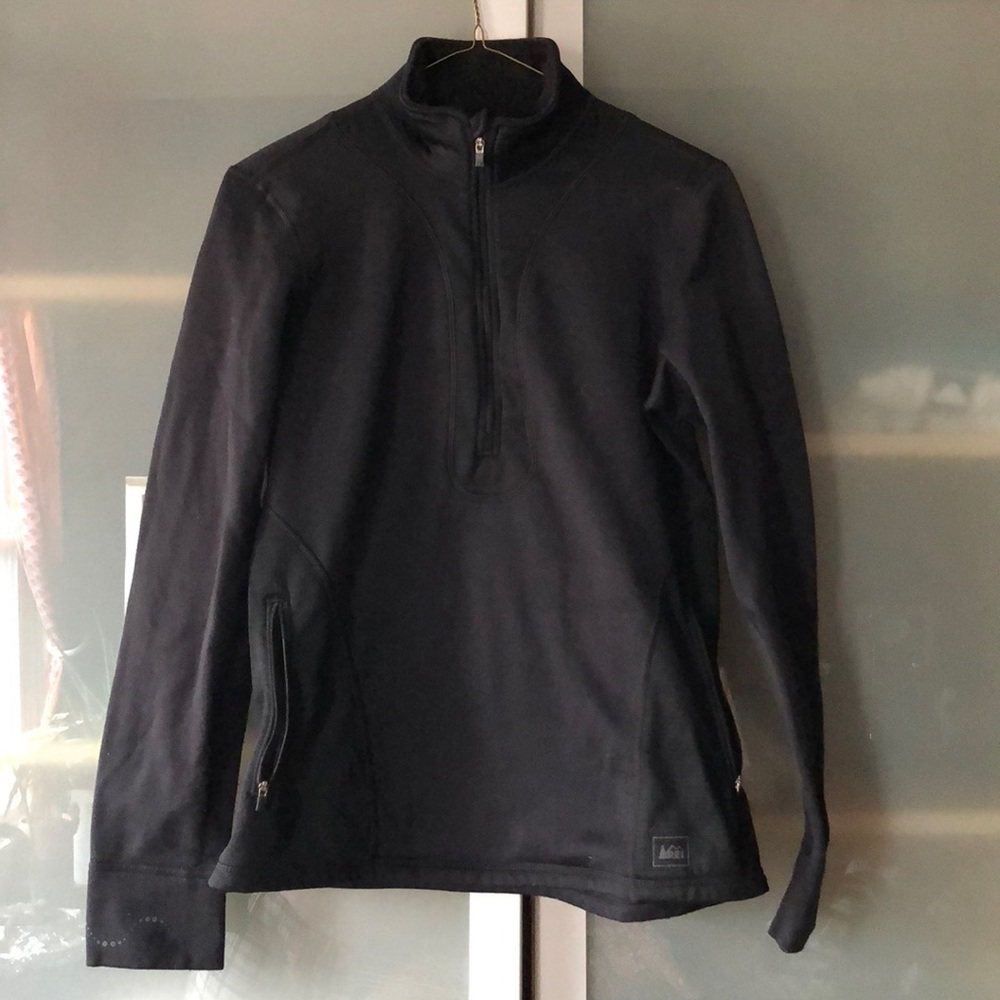 REI Fleece Half-Zip Sweater